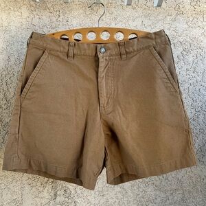 Patagonia Flat Front Vintage Shorts Size 34